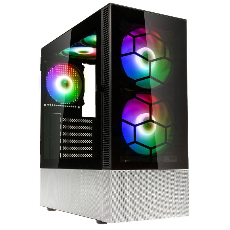 Kolink Observatory MX Mesh ARGB Midi Tower Case - Black/White