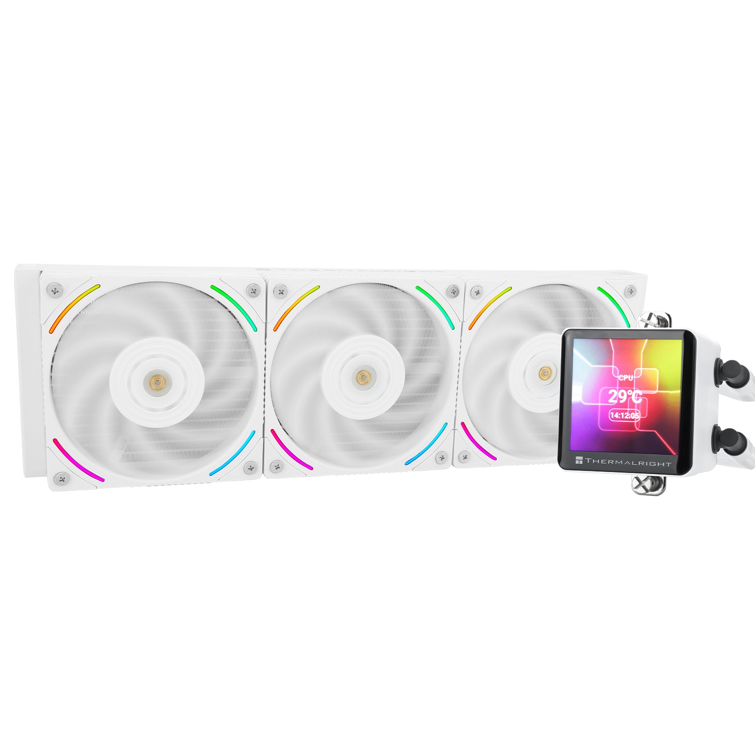 Thermalright Frozen Vision 360 White - AIO, 360mm, LCD