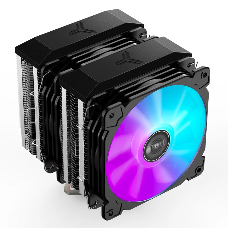 Jonsbo CR-2100 CPU-Cooler Dual Tower, 2x 120mm - black