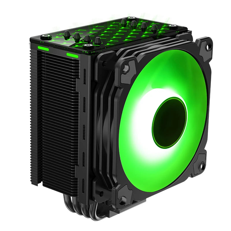 Jonsbo CR-201 CPU-cooler, RGB - 120mm, black