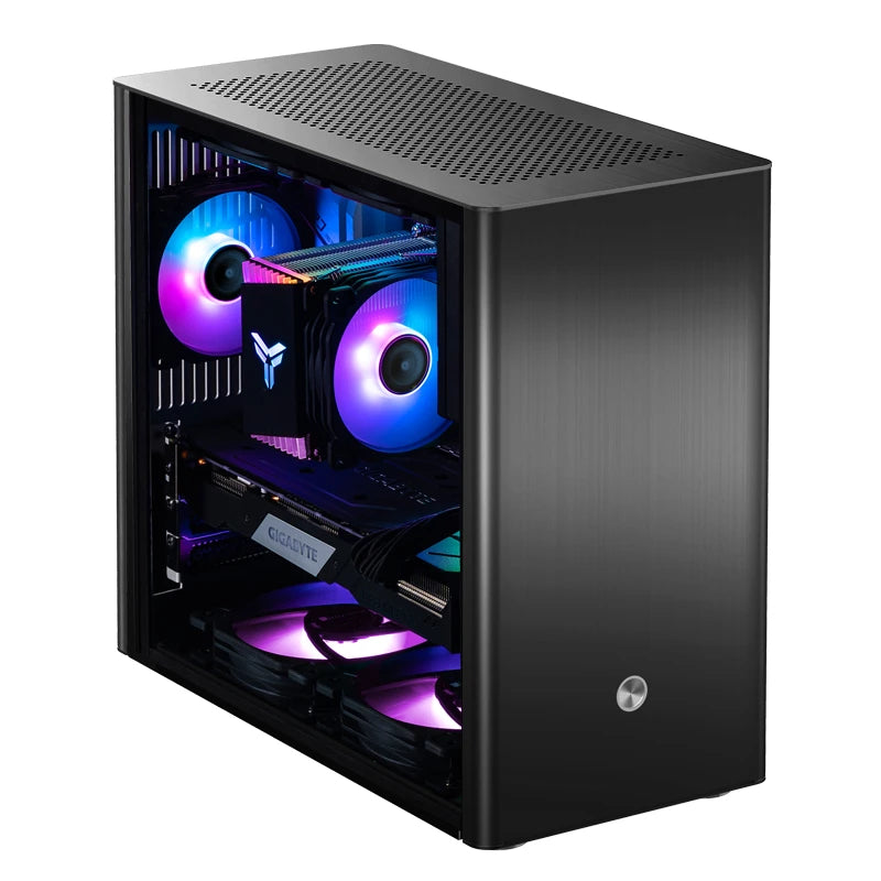 Jonsbo V9 Micro-ATX case - black