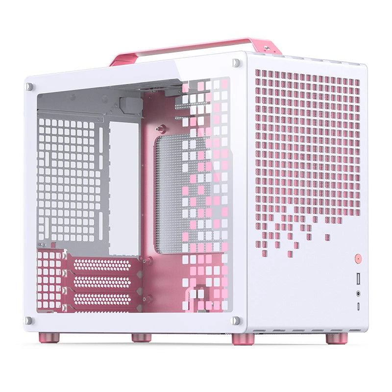 Jonsbo Z20 Micro-ATX White/Pink