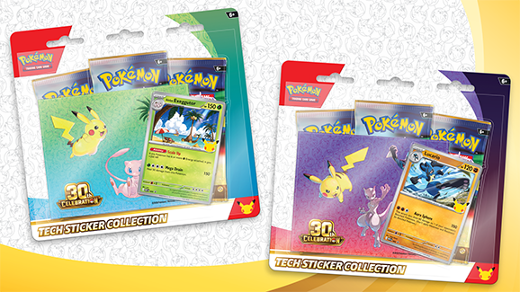 Pokémon TCG: 30th Celebration Tech Sticker Collection