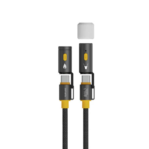 3in1 USB-C Cable Set Explorer, 240W, 1.5m, black