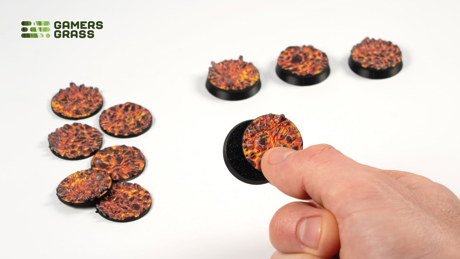 Molten Lava Round 28mm (x10)