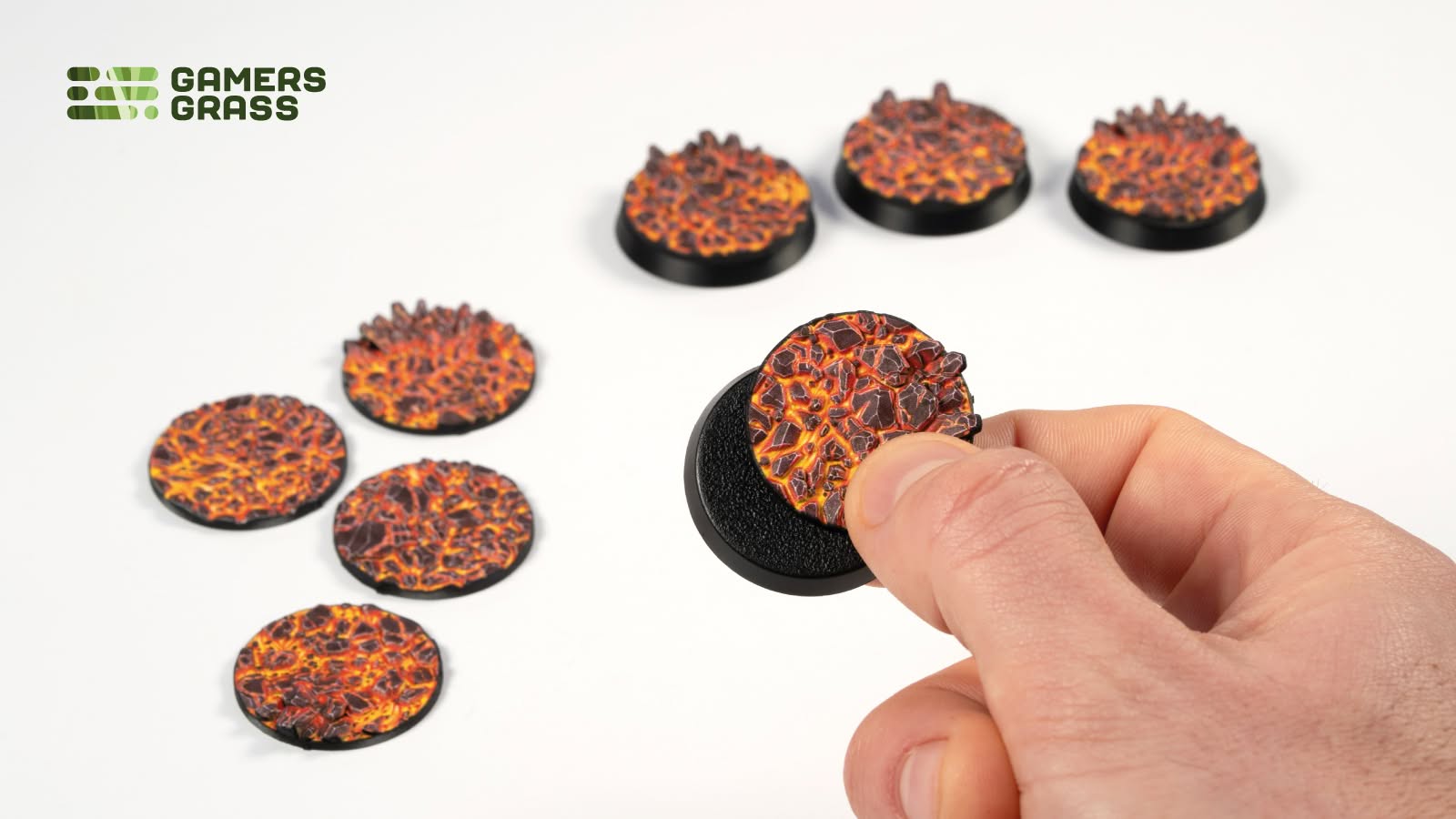 Molten Lava Round 32mm (x8)