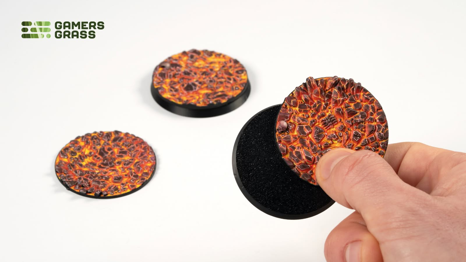 Molten Lava Round 50mm (x3)