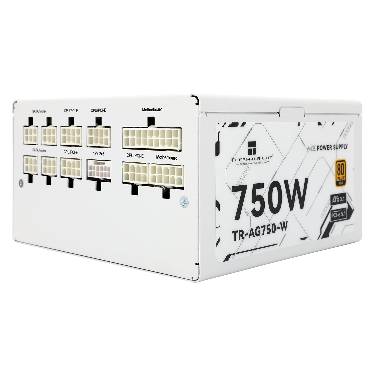 Thermalright TR-AG 750-W, 80+ Gold modular PSU, SFX, White