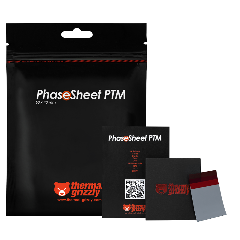 Thermal Grizzly PhaseSheet PTM - 50 x 40 mm