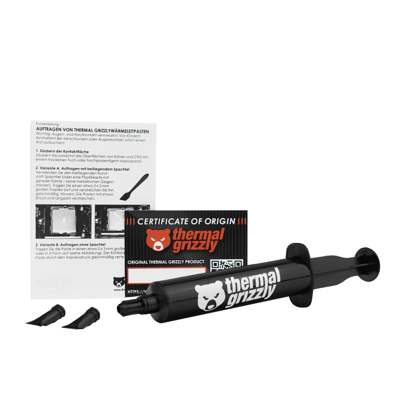 Thermal Grizzly Aeronaut - Højtydende termopasta - 26 gram / 10 ml