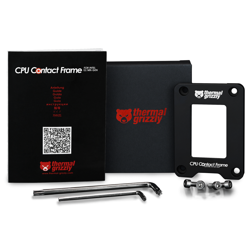 Thermal Grizzly Intel 12., 13. &amp; 14. generation - CPU-kontaktramme