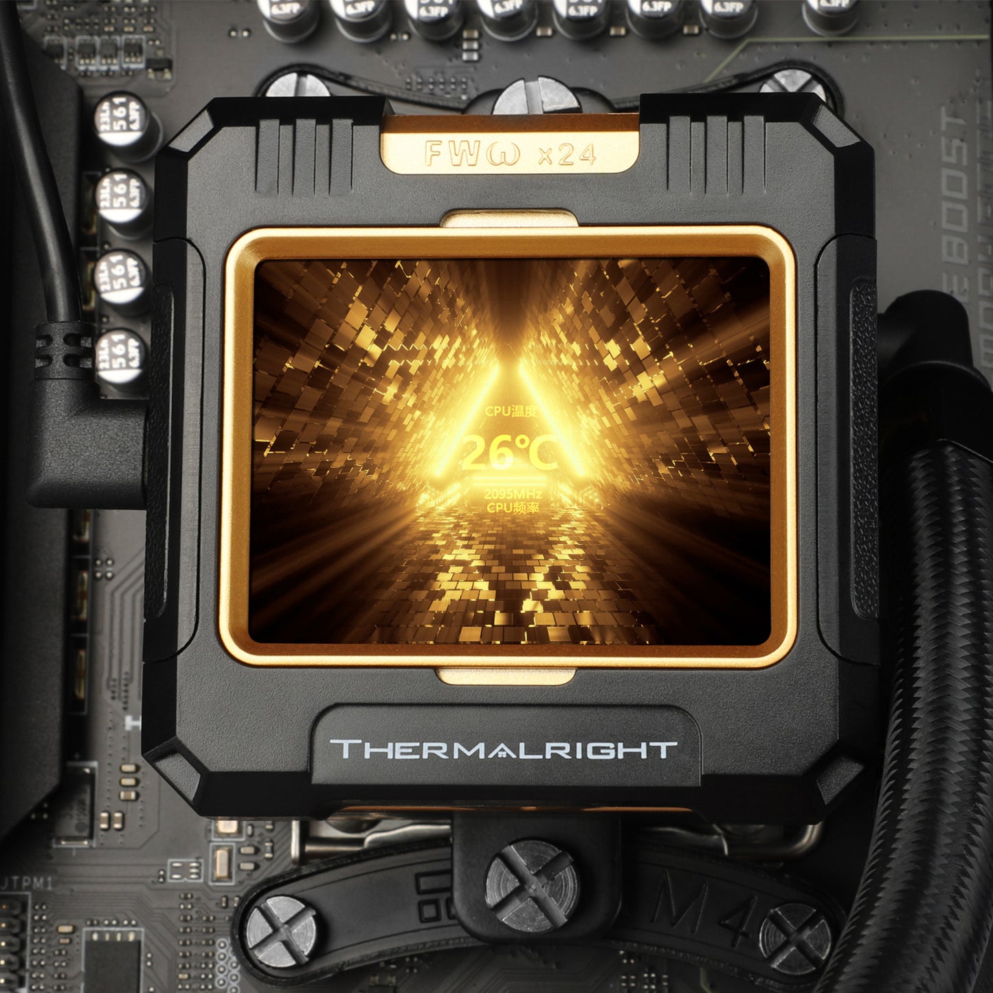 Thermalright FROZEN WARFRAME 240 BLACK ARGB