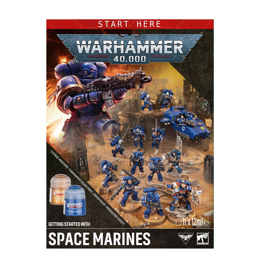 WARHAMMER 40000: GETTING STARTED WITH SPACE MARINES
