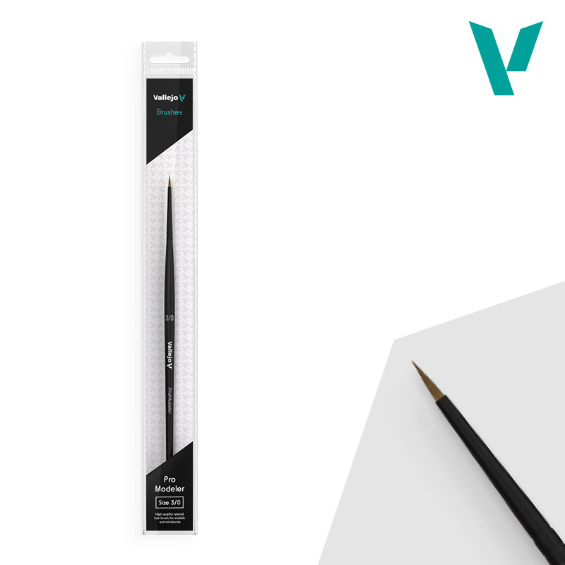 Vallejo Brush - Pro Modeler Size 3/0