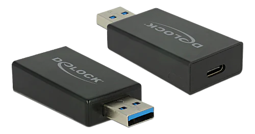 Converter USB 3.1 Gen 2 USB-A Male to USB-C Female, 10 Gbp