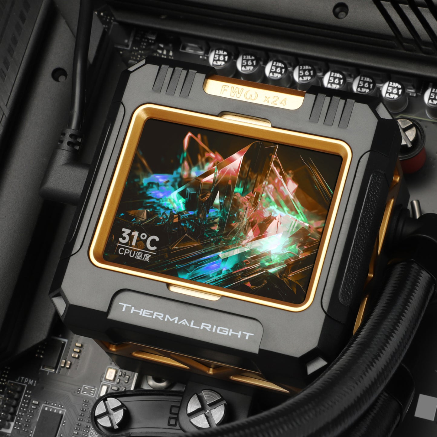 Thermalright FROZEN WARFRAME PRO 360 BLACK ARGB