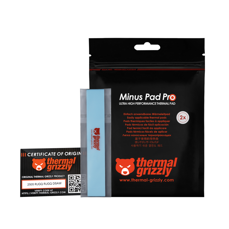 Thermal Grizzly Minus Pad Pro - 120x20x1,0 mm 2 pcs