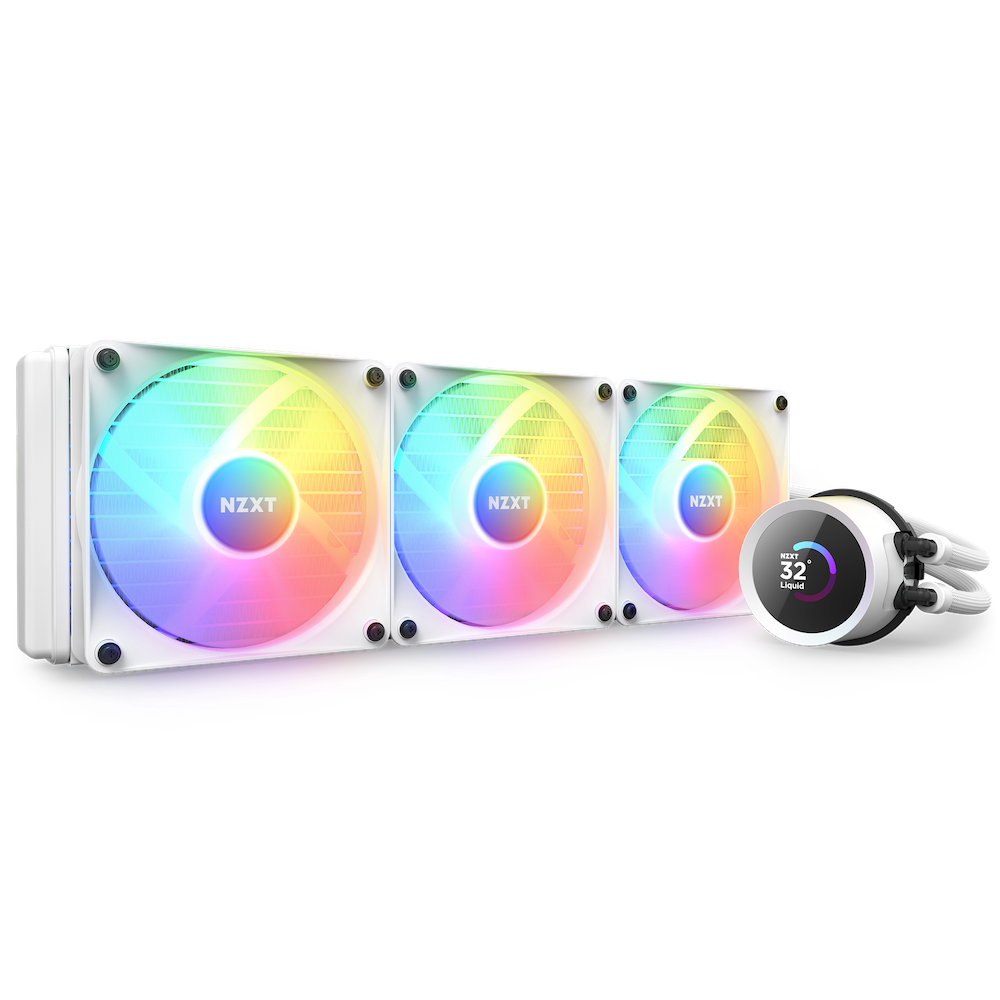 NZXT Kraken RGB 360mm Liquid CPU Cooler White