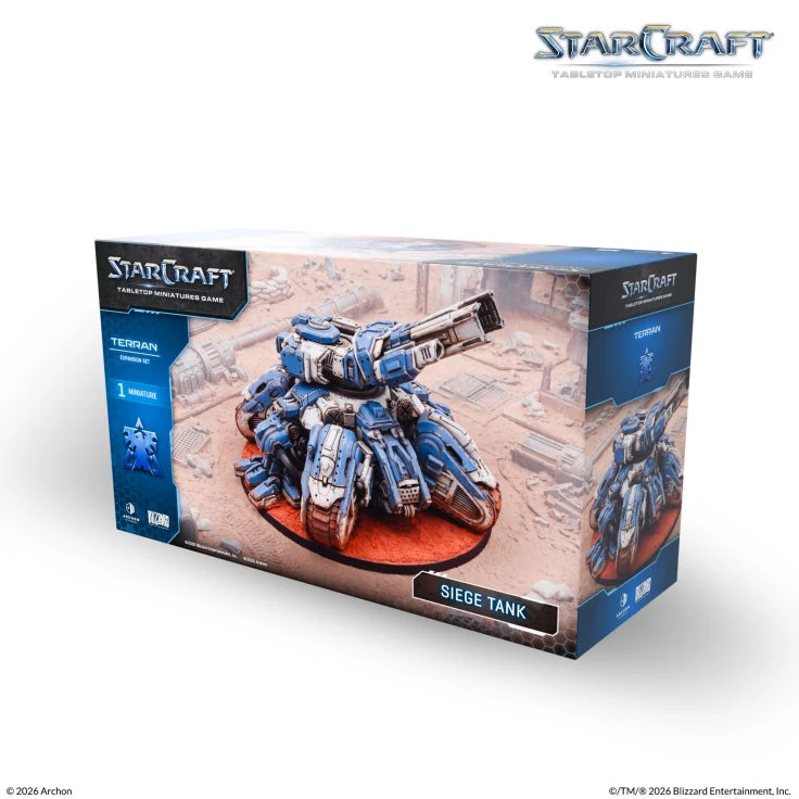 StarCraft: The Miniatures Game – Siege Tank – Terran Expansion Set (ENG)