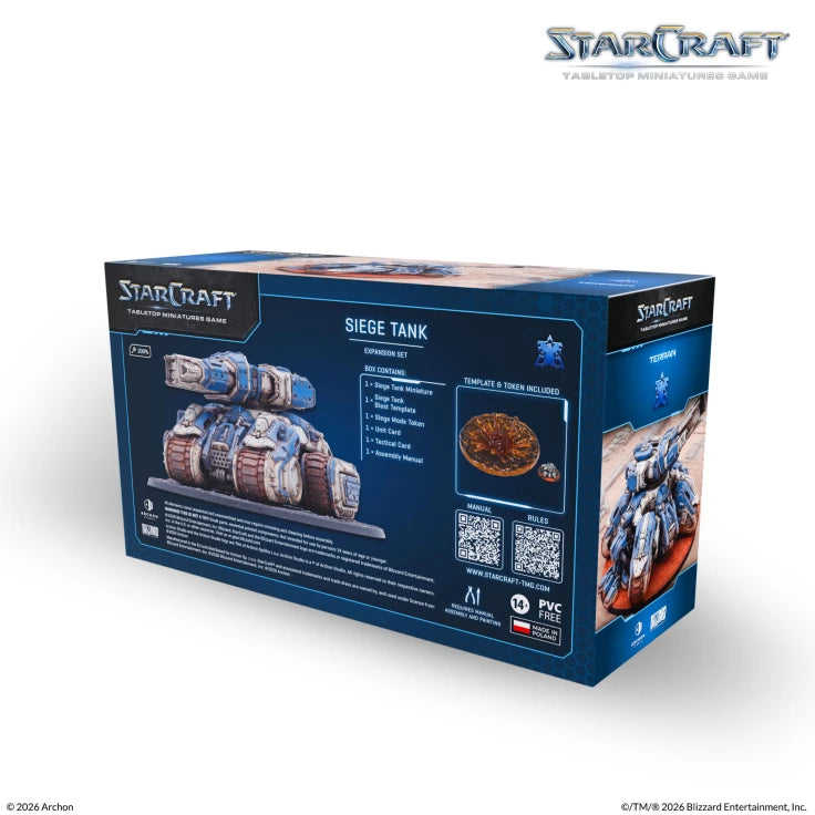 StarCraft: The Miniatures Game – Siege Tank – Terran Expansion Set (ENG)