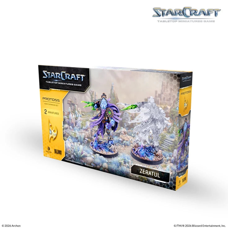 StarCraft: The Miniatures Game – Zeratul – Protoss Hero Expansion Set (ENG)