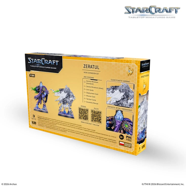 StarCraft: The Miniatures Game – Zeratul – Protoss Hero Expansion Set (ENG)