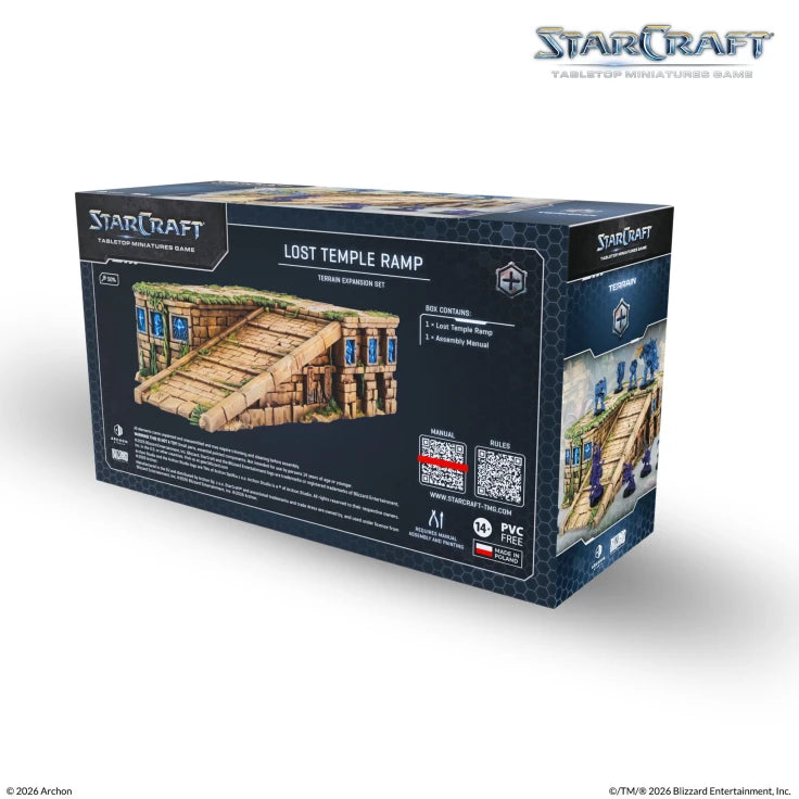 StarCraft: The Miniatures Game – Lost Temple Ramp – Terrain Expansion Set (ENG)