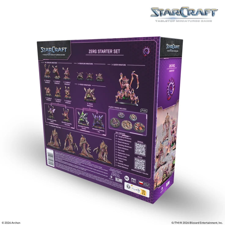 StarCraft: The Miniatures Game – Zerg Starter Set (ENG)