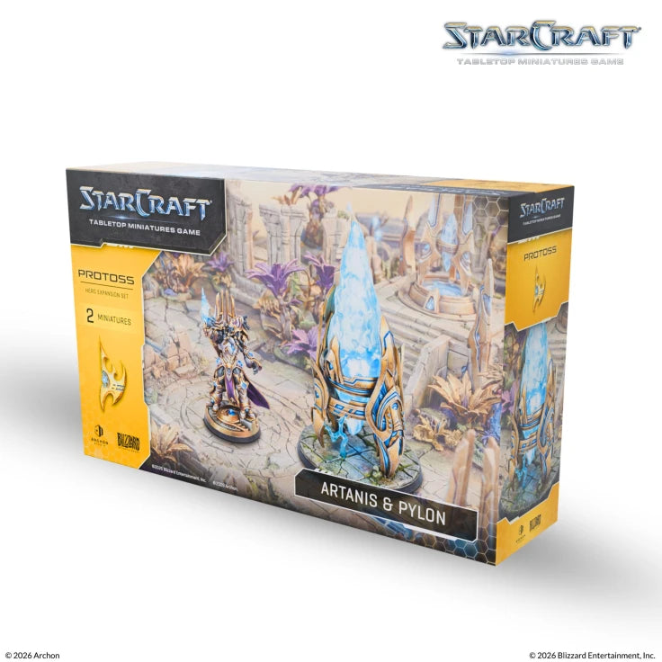 StarCraft: The Miniatures Game – Artanis (Hierarch) – Protoss Hero Expansion Set (ENG)