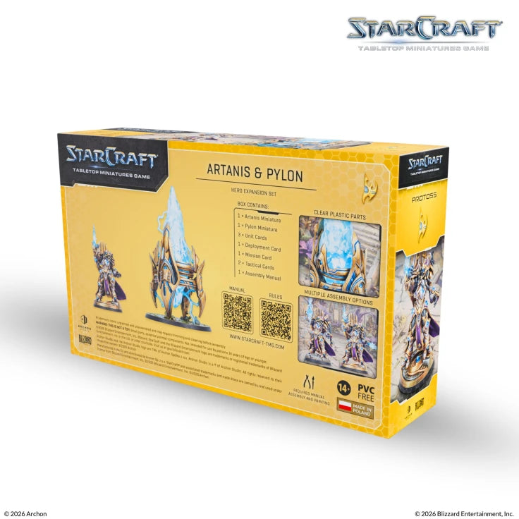 StarCraft: The Miniatures Game – Artanis (Hierarch) – Protoss Hero Expansion Set (ENG)