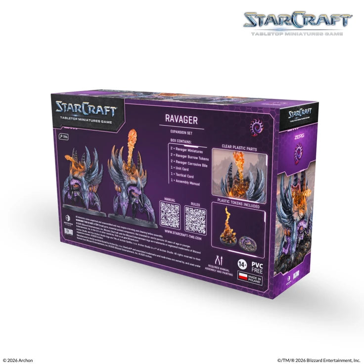 StarCraft: The Miniatures Game – Ravager – Zerg Expansion Set (ENG)