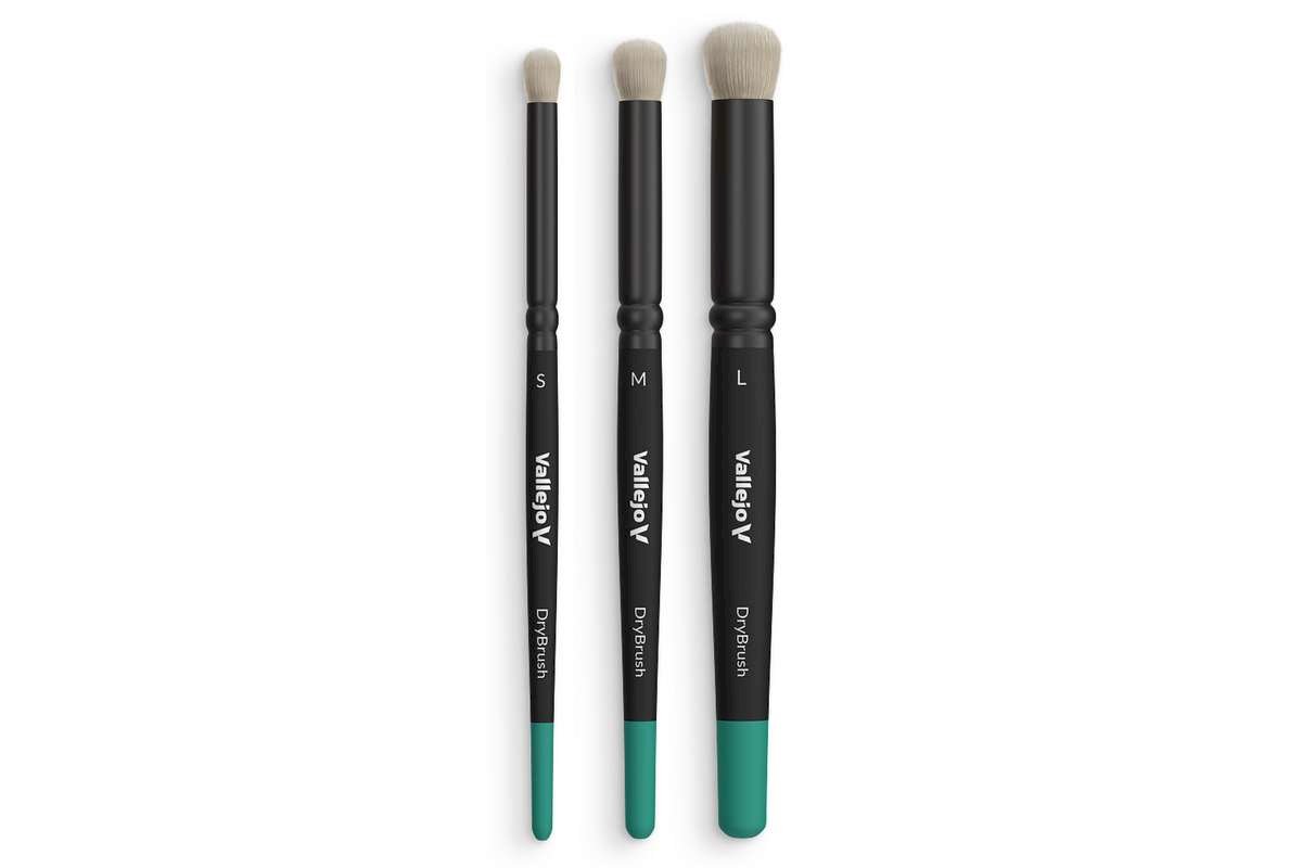 Vallejo Brush - Dry Set (S/M/L)