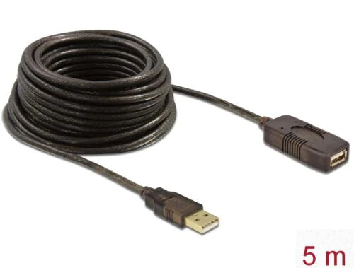Cable USB 2.0 Extension, active 5 m