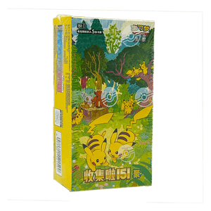 Pokémon Collect 151 Gathering V4 Slim Booster Box (Kinesisk)