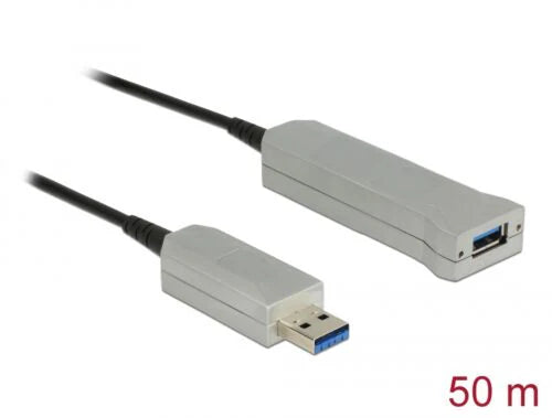 Active Optical Cable USB 5 Gbps Type-A male to female 50m