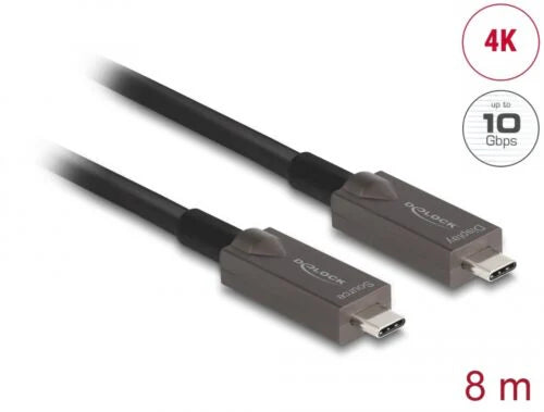Active Optical USB-C™ Video + Data + PD Cable 8 m