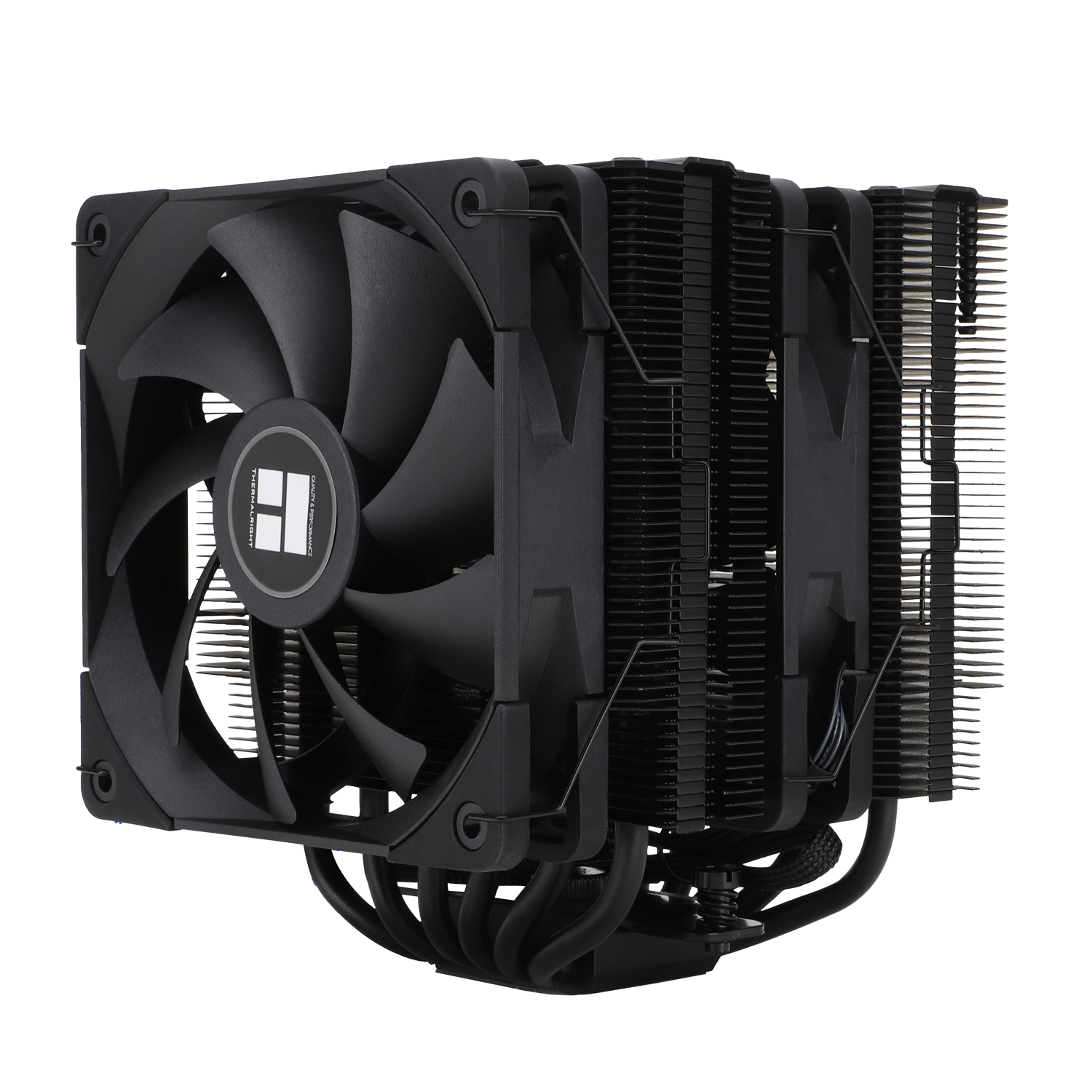 Thermalright Peerless Assassin 120 Black - CPU cooler, dual tower, full black with top plate