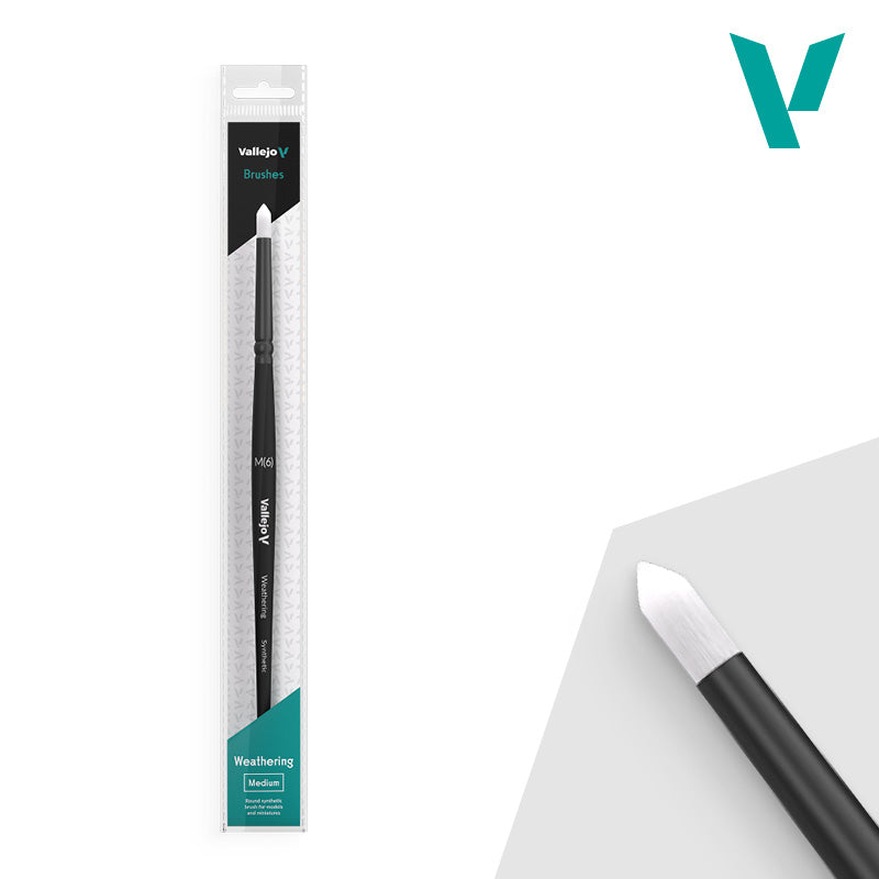 Vallejo Brush - Weathering Size Medium