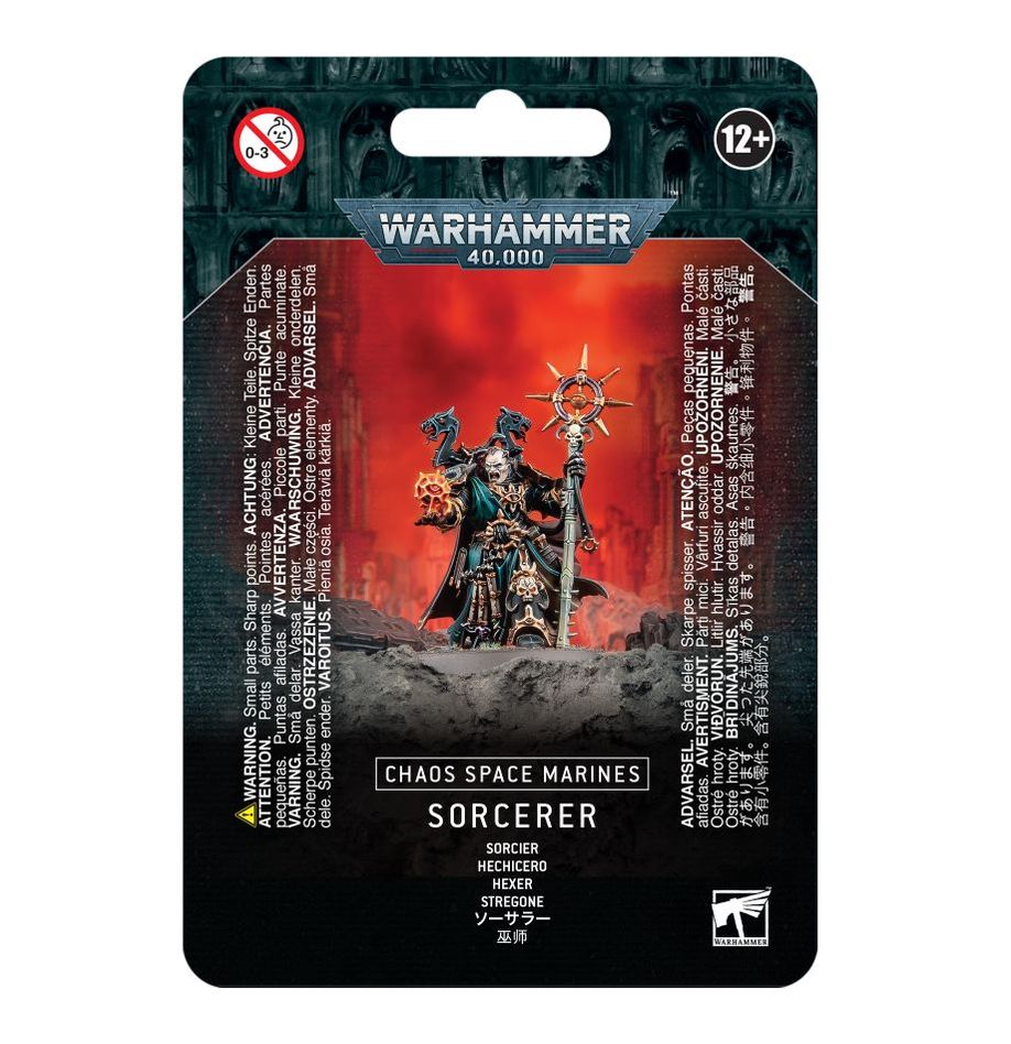 Warhammer 40,000 Chaos Space Marines Sorcerer