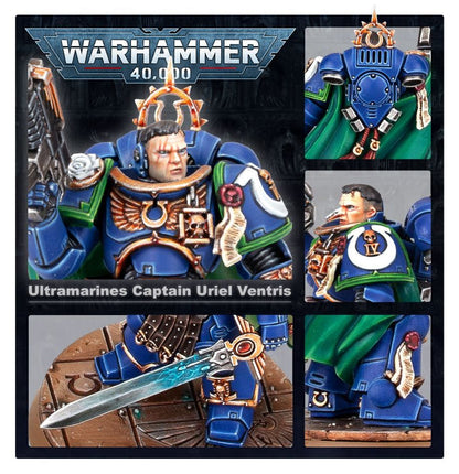 Warhammer 40k - Ultramarines Captain Uriel Ventris