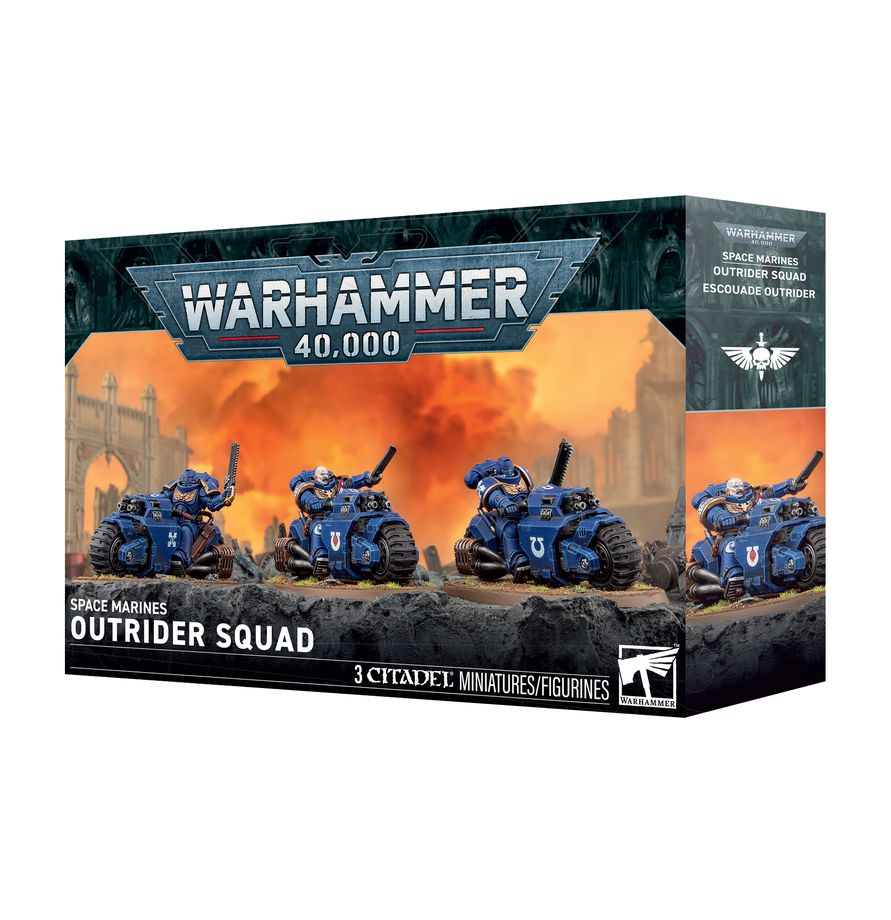 Warhammer 40,000 Space Marines Outrider Squad