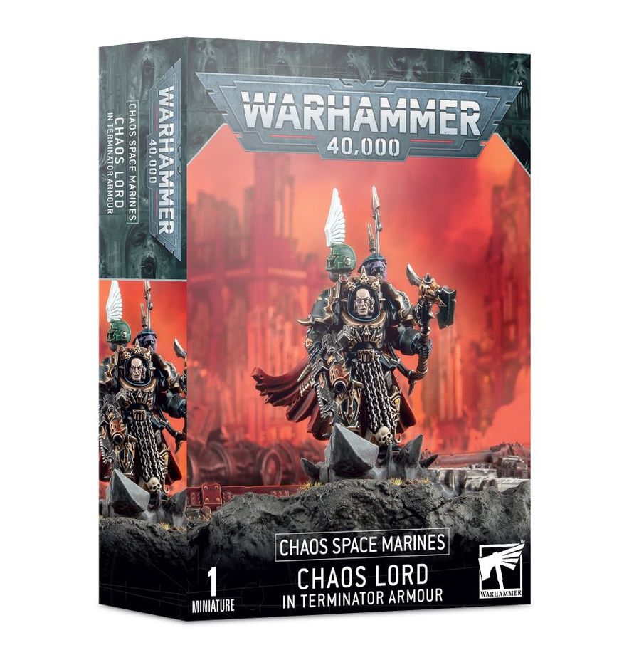 Chaos Space Marines Lord in Terminator Armour