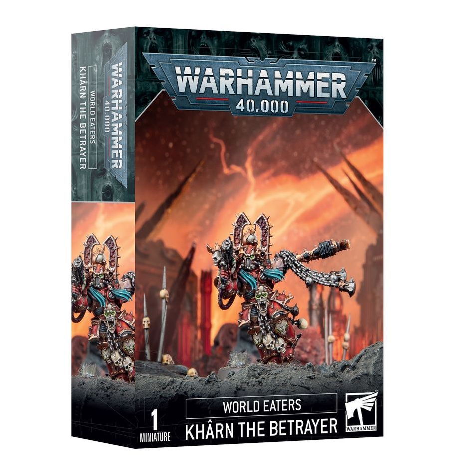 Warhammer 40,000 World Eaters Khârn the Betrayer