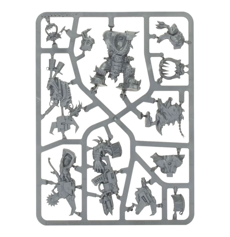 Warhammer 40k Ork Warboss with Attack Squig
