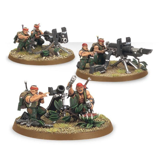 Warhammer 40,000 Catachan Heavy Weapons Squad
