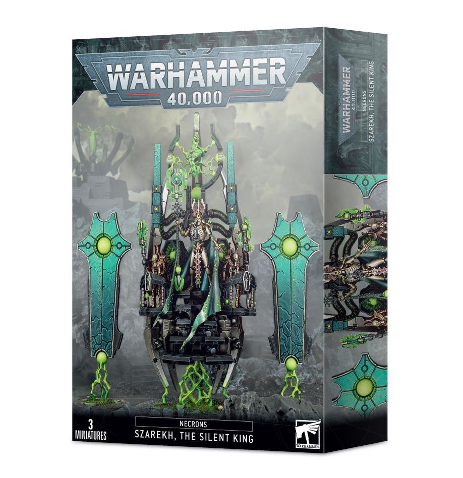 Warhammer 40,000 Necrons Szarekh, The Silent King