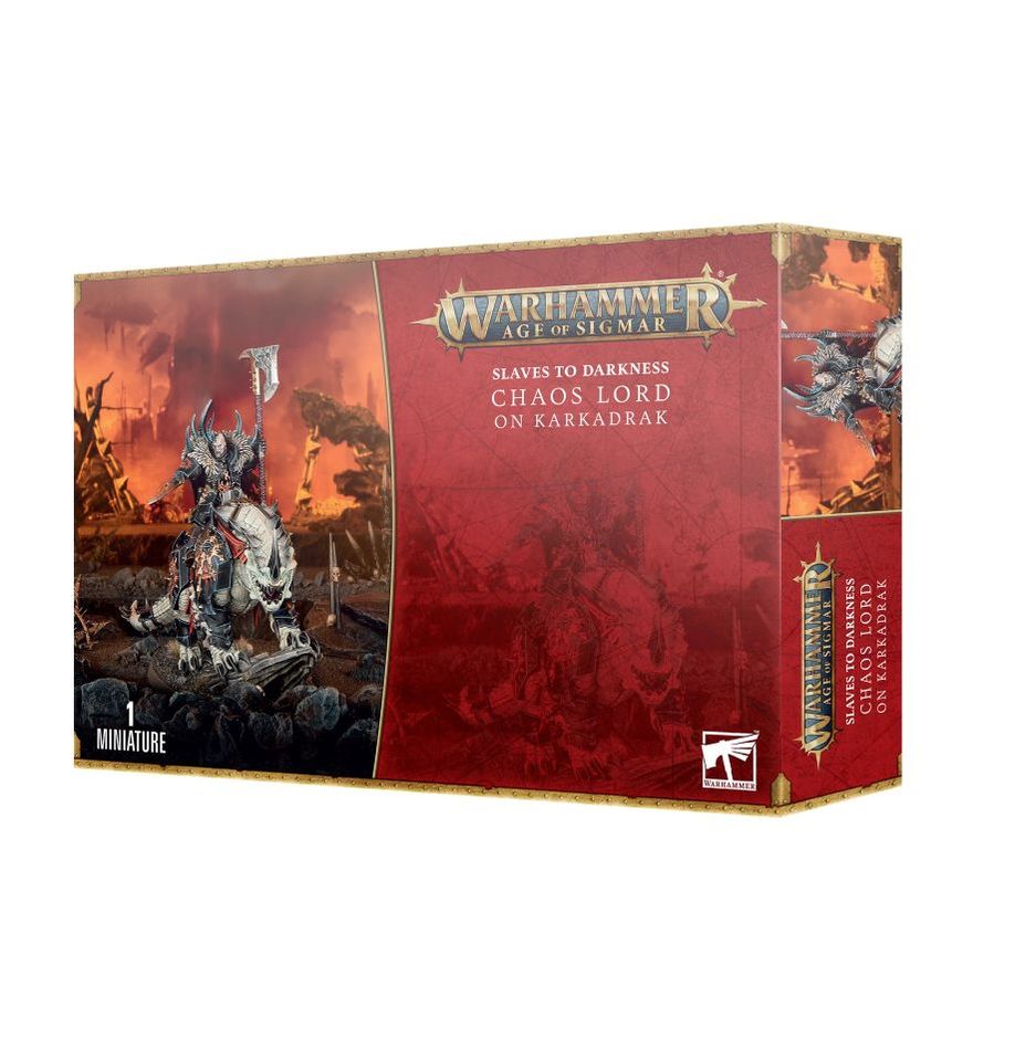 Warhammer Age of Sigmar SLAVES TO DARKNESS: LORD ON KARKADRAK