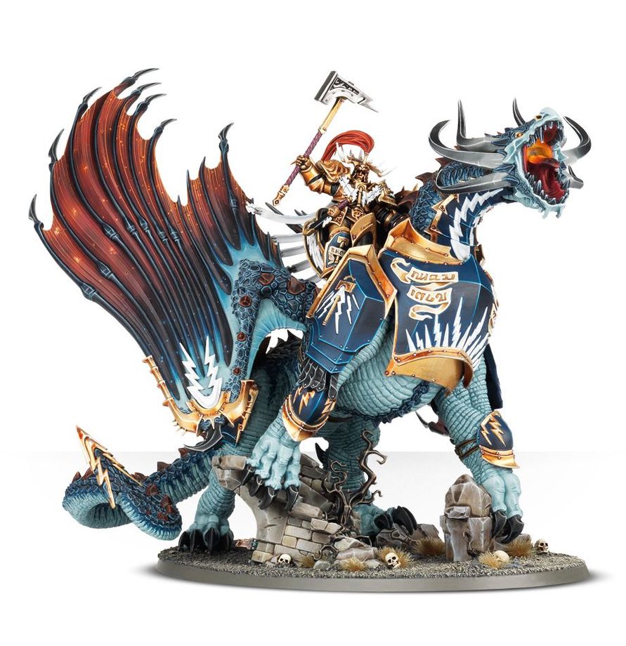 STORMCAST ETERNALS: LORD-CELESTANT ON STARDRAKE