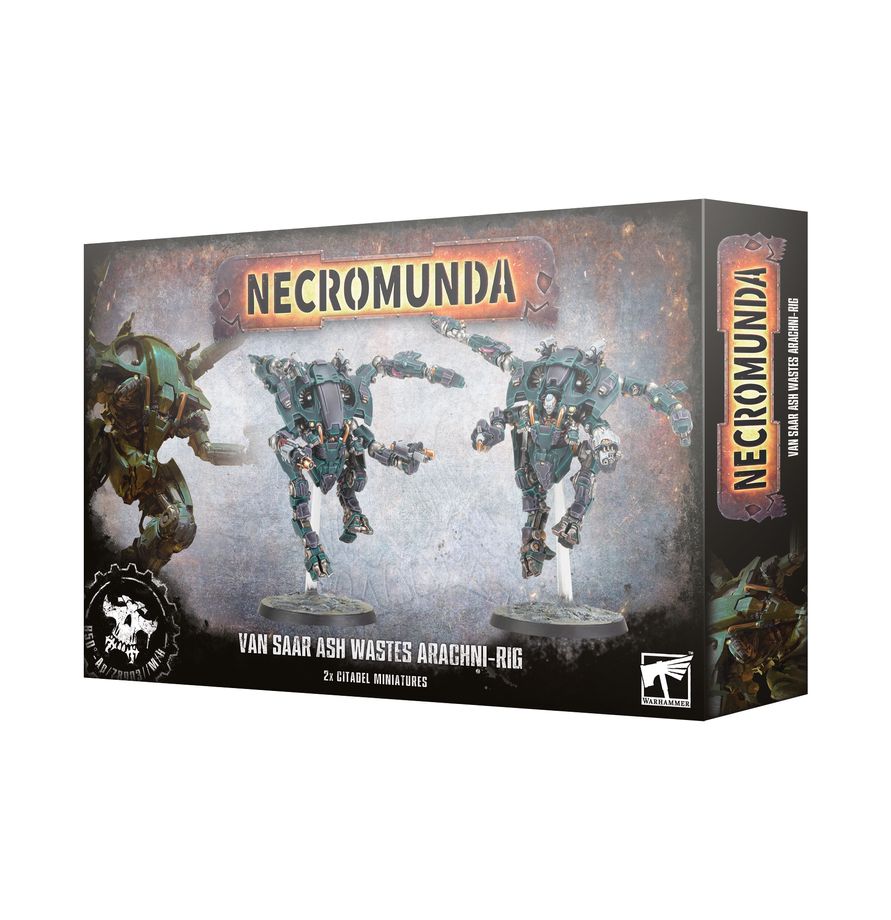 NECROMUNDA: Van Saar Ash Wastes Arachni-rig