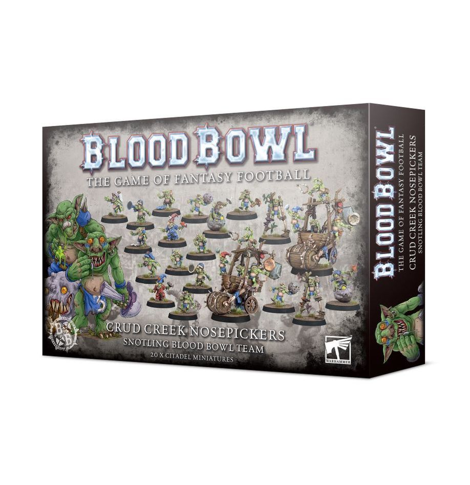 Blood Bowl: Crud Creek Nosepickers - Snotling Blood Bowl Team